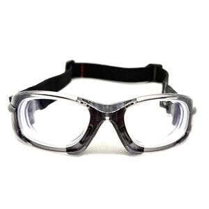 PROGEAR ASTM F803 CLEAR GREY EYEGLASSES SUNGLASSES FRAMES 52-18